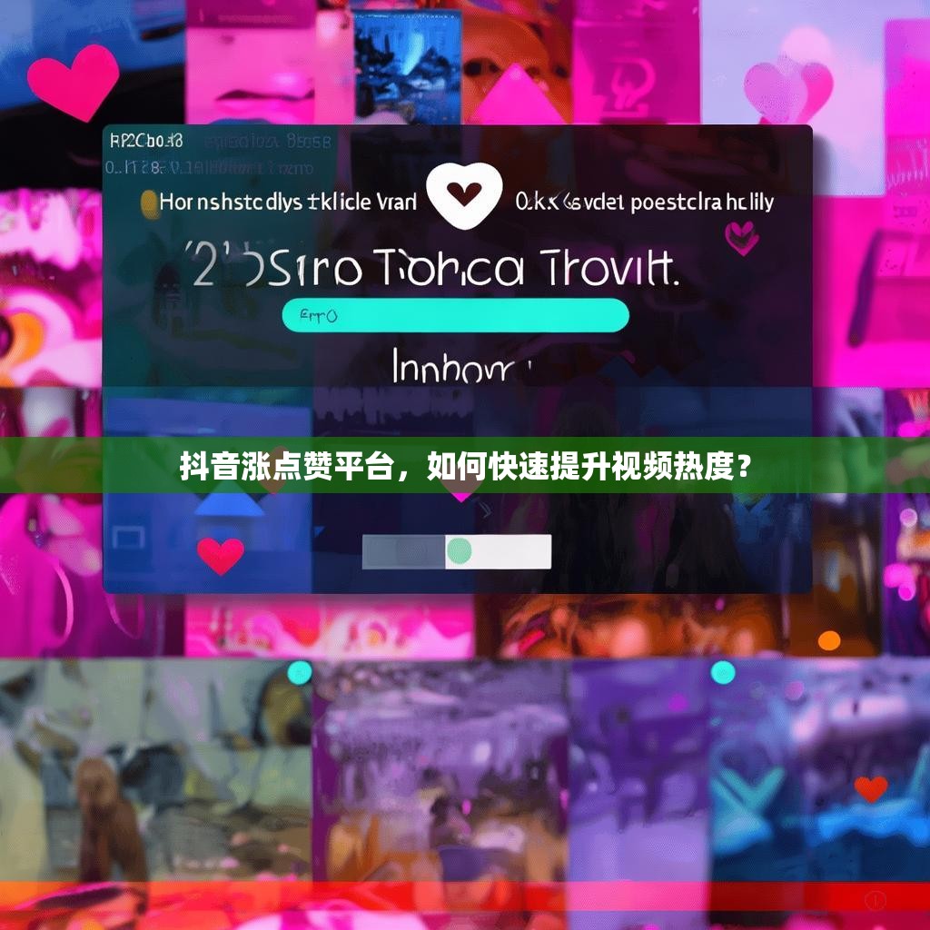 抖音涨点赞平台，如何快速提升视频热度？