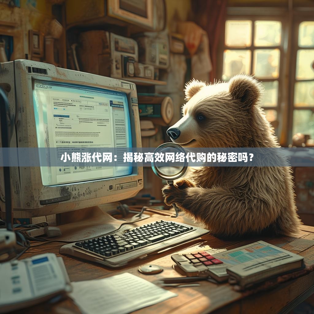 小熊涨代网：揭秘高效网络代购的秘密吗？