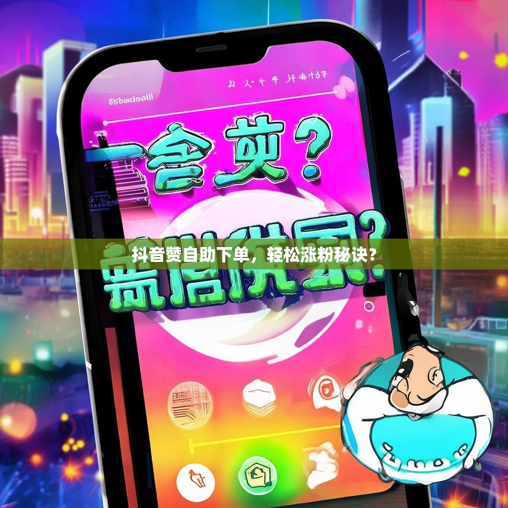 抖音赞自助下单，轻松涨粉秘诀？