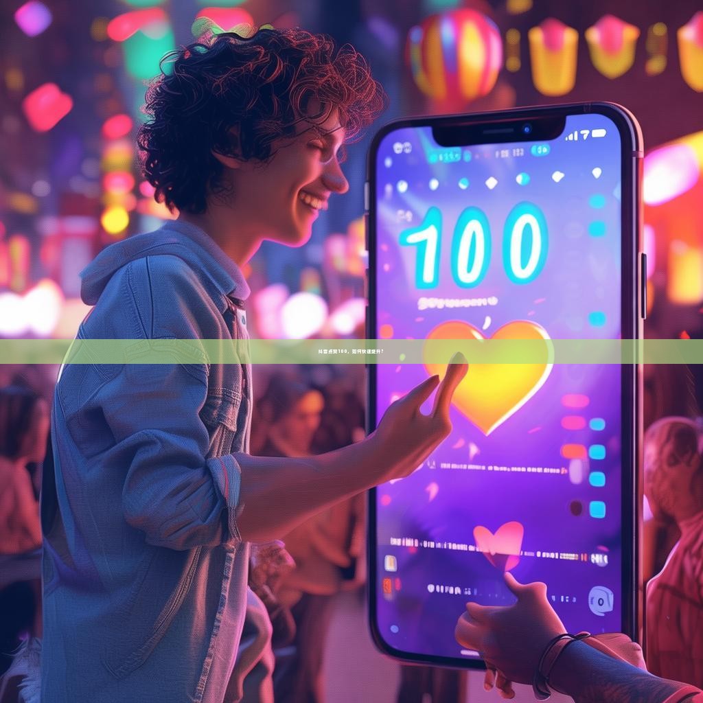 抖音点赞100，如何快速提升？