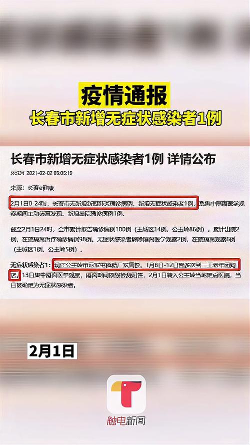 长春市疫情最新情况及新增情况