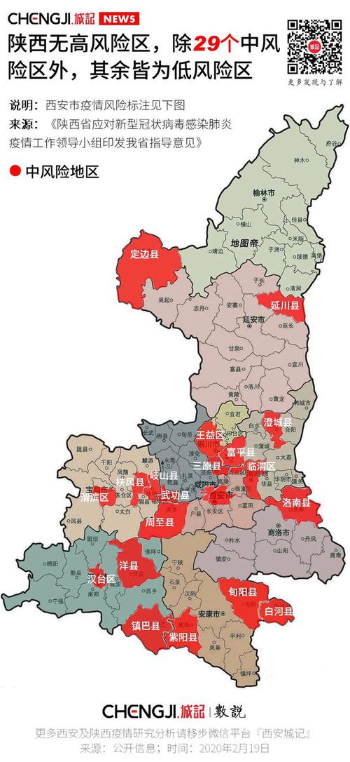西安市风险区调整情况及是否有高风险地区查询