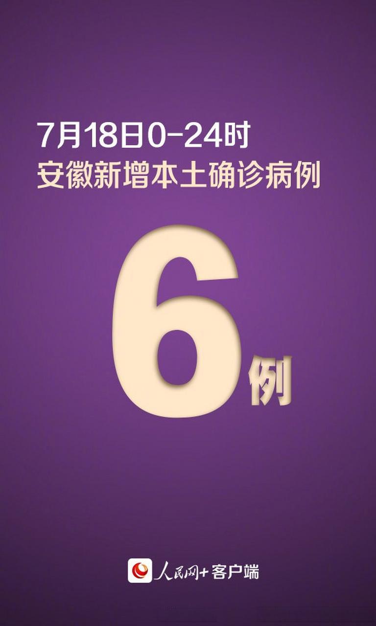 安徽疫情最新消息 今天新增病例多少